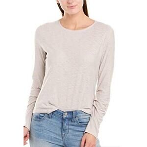 Nation LTD. Callie Tossled Sleeve Crop Tee